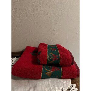Two Season’s Greetings Christmas Towels